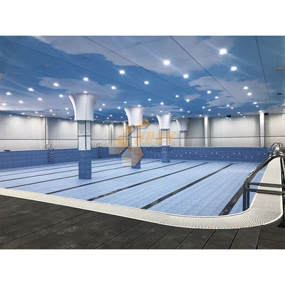Temporary Indoor Training Swimming Pool Prefabricated Corrosion Resistant Steel Plate Swimming Pool